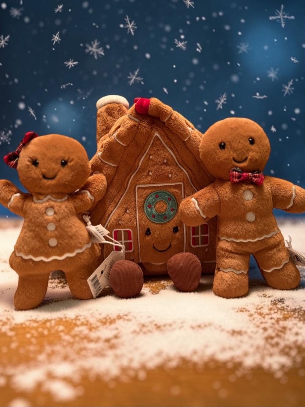 Gingerbread House + Jolly Gingerbread Fred & Ruby